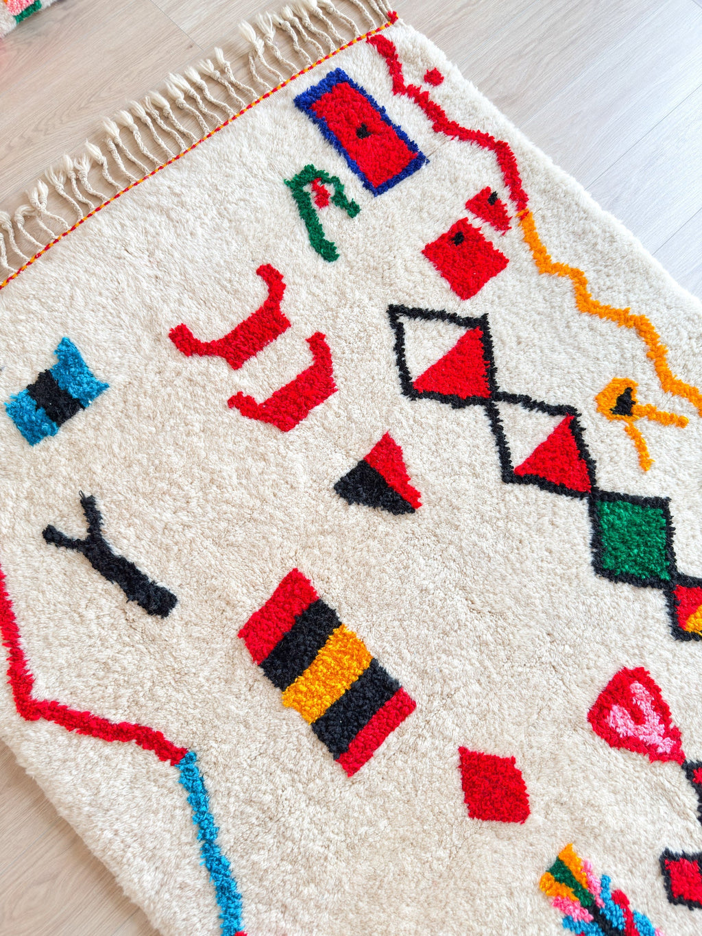 Tapis Berbère Coloré 149 X 281 Cm - N°2201