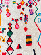 Tapis Berbère Coloré 149 X 281 Cm - N°2201