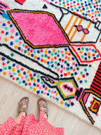 Tapis Berbère Coloré 165 X 283 Cm - N°2221