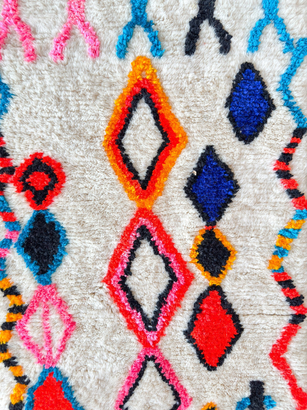 Tapis De Couloir Berbère Coloré 81 X 299 Cm - N°2224