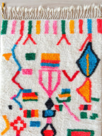 Tapis De Couloir Berbère Coloré 86 X 260 Cm - N°2232