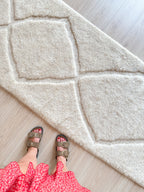 Tapis De Couloir Beni Ouarain 90 X 267 Cm - N°2228