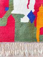 Tapis Berbère De Couloir Coloré  83 X 275 Cm - N°1760