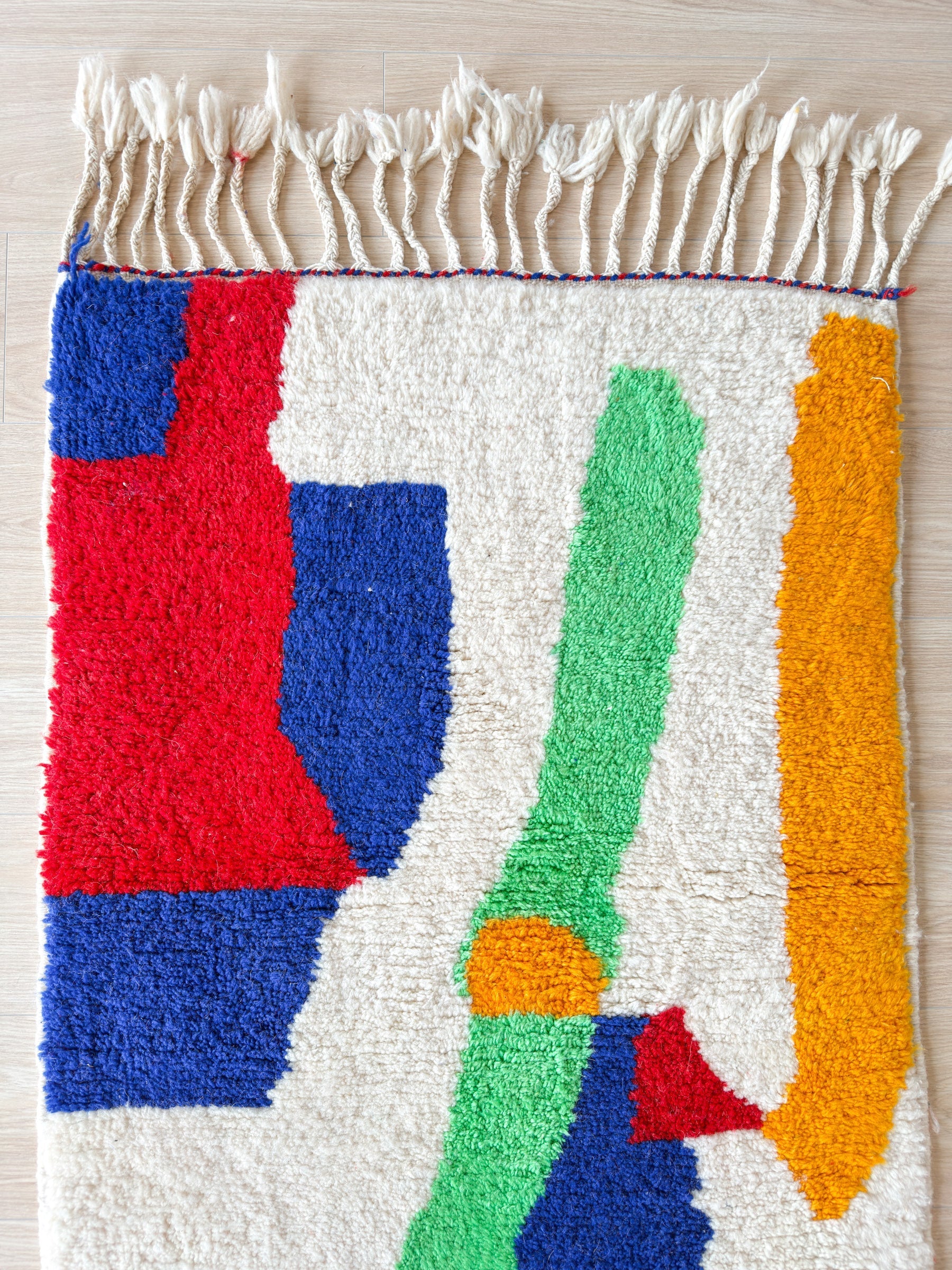 Tapis Berbère De Couloir Coloré  83 X 275 Cm - N°1760