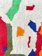 Tapis Berbère De Couloir Coloré  83 X 275 Cm - N°1760