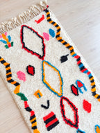 Tapis De Couloir Berbère Coloré 86 X 256 Cm - N°2223