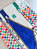 Tapis Berbère Coloré 152 X 299 Cm - N°2227