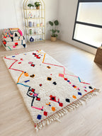Tapis Berbère Coloré 147 X 287 Cm - N°1816