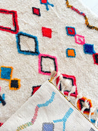 Tapis Berbère Coloré 149 X 279 Cm - N°2260
