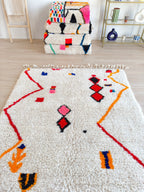 Tapis Berbère Coloré 147 X 287 Cm - N°1816