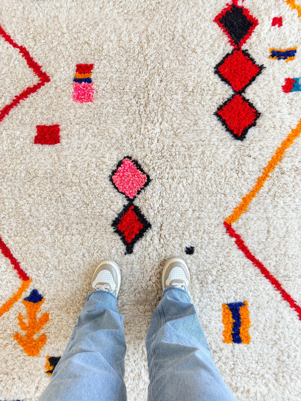 Tapis Berbère Coloré 147 X 287 Cm - N°1816