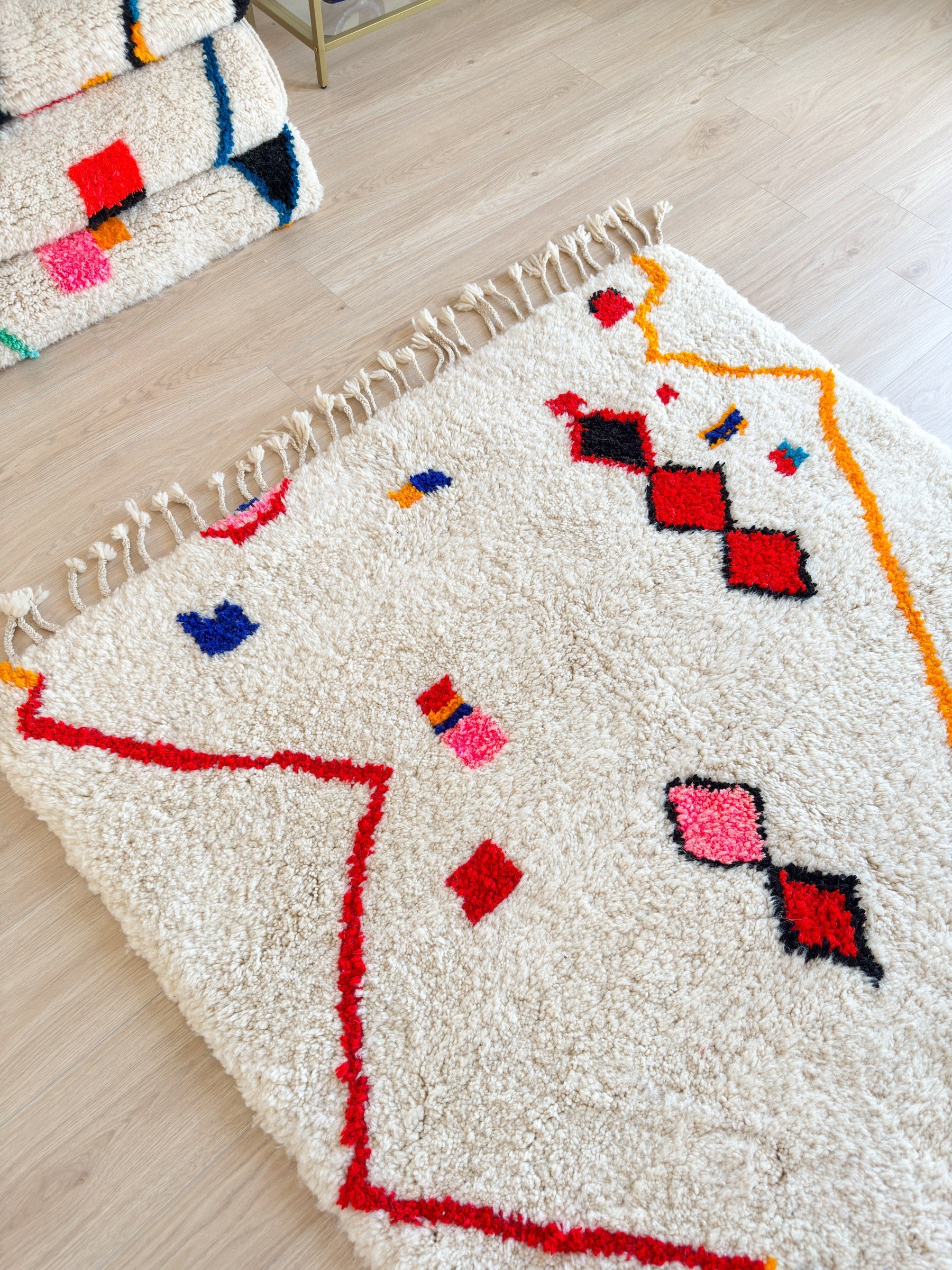 Tapis Berbère Coloré 147 X 287 Cm - N°1816