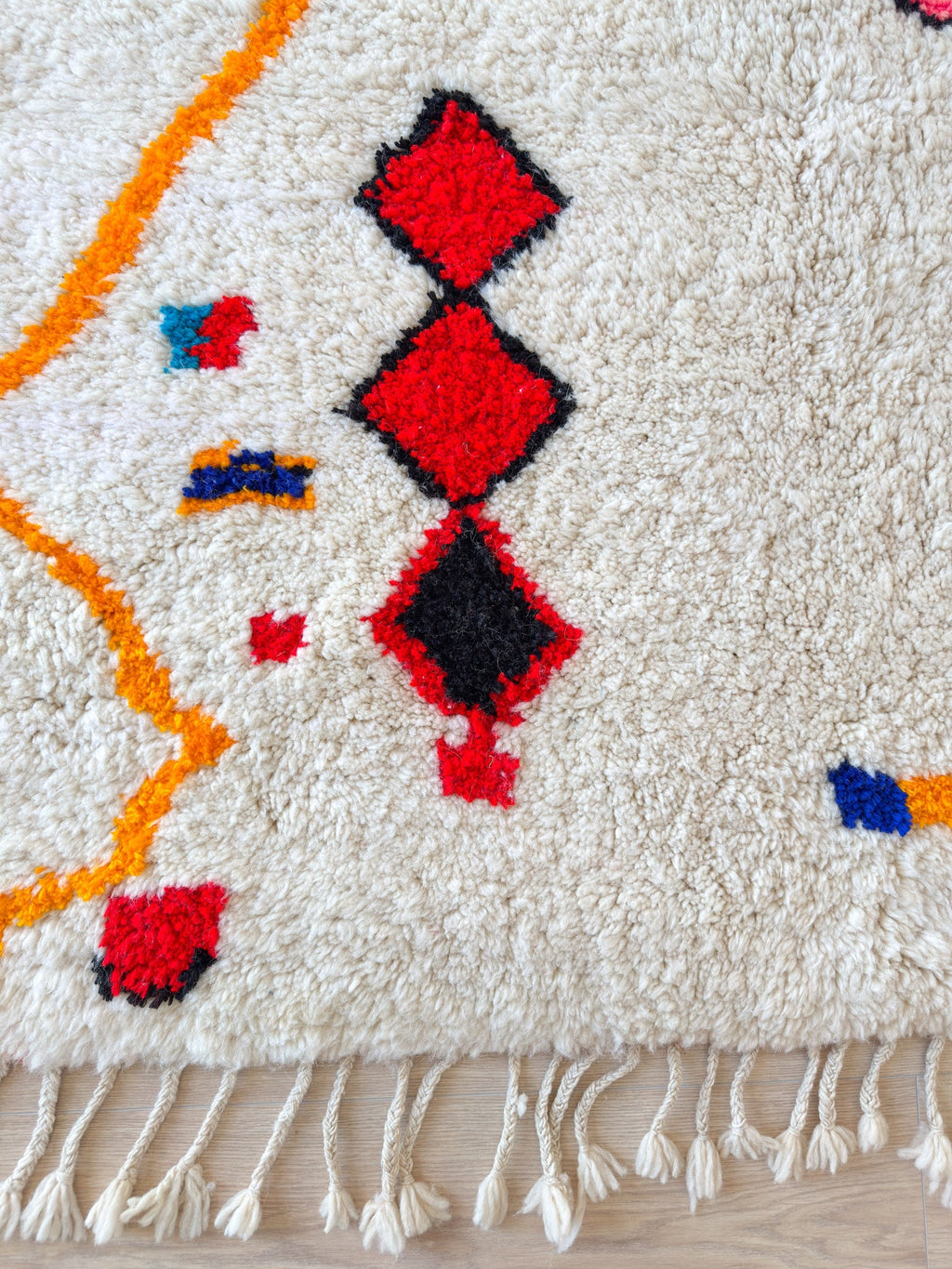 Tapis Berbère Coloré 147 X 287 Cm - N°1816