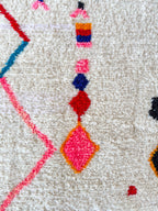 Tapis Berbère Coloré 147 X 287 Cm - N°1816