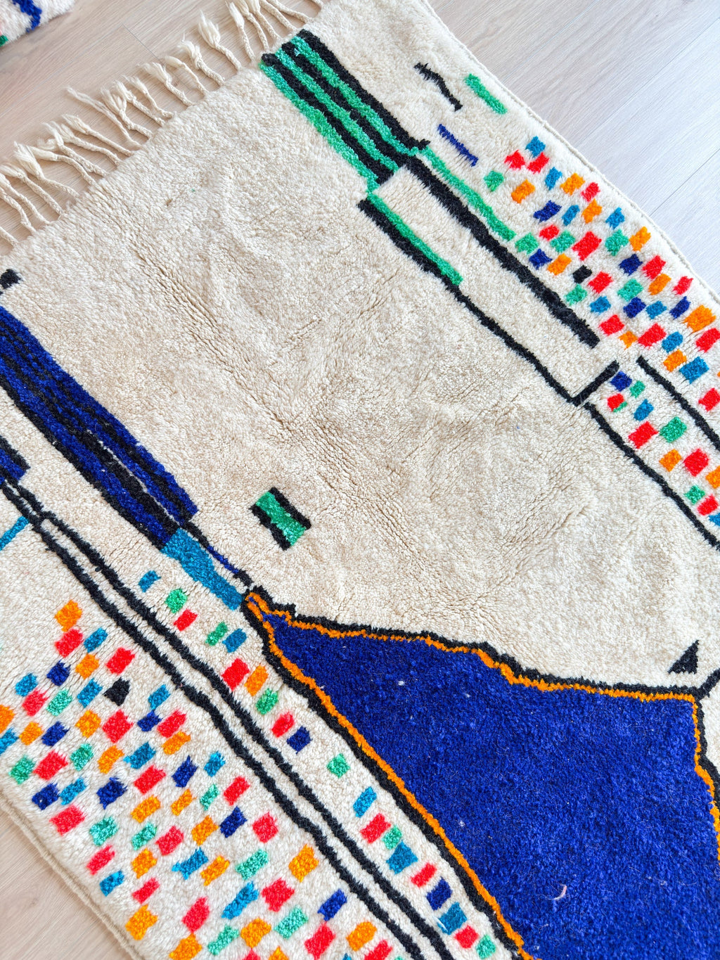 Tapis Berbère Coloré 144 X 236 Cm - N°2231