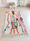 Tapis Berbère Coloré 155 X 280 Cm - N°2254