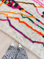 Tapis Berbère Coloré 155 X 280 Cm - N°2254