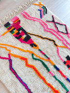 Tapis Berbère Coloré 155 X 280 Cm - N°2254
