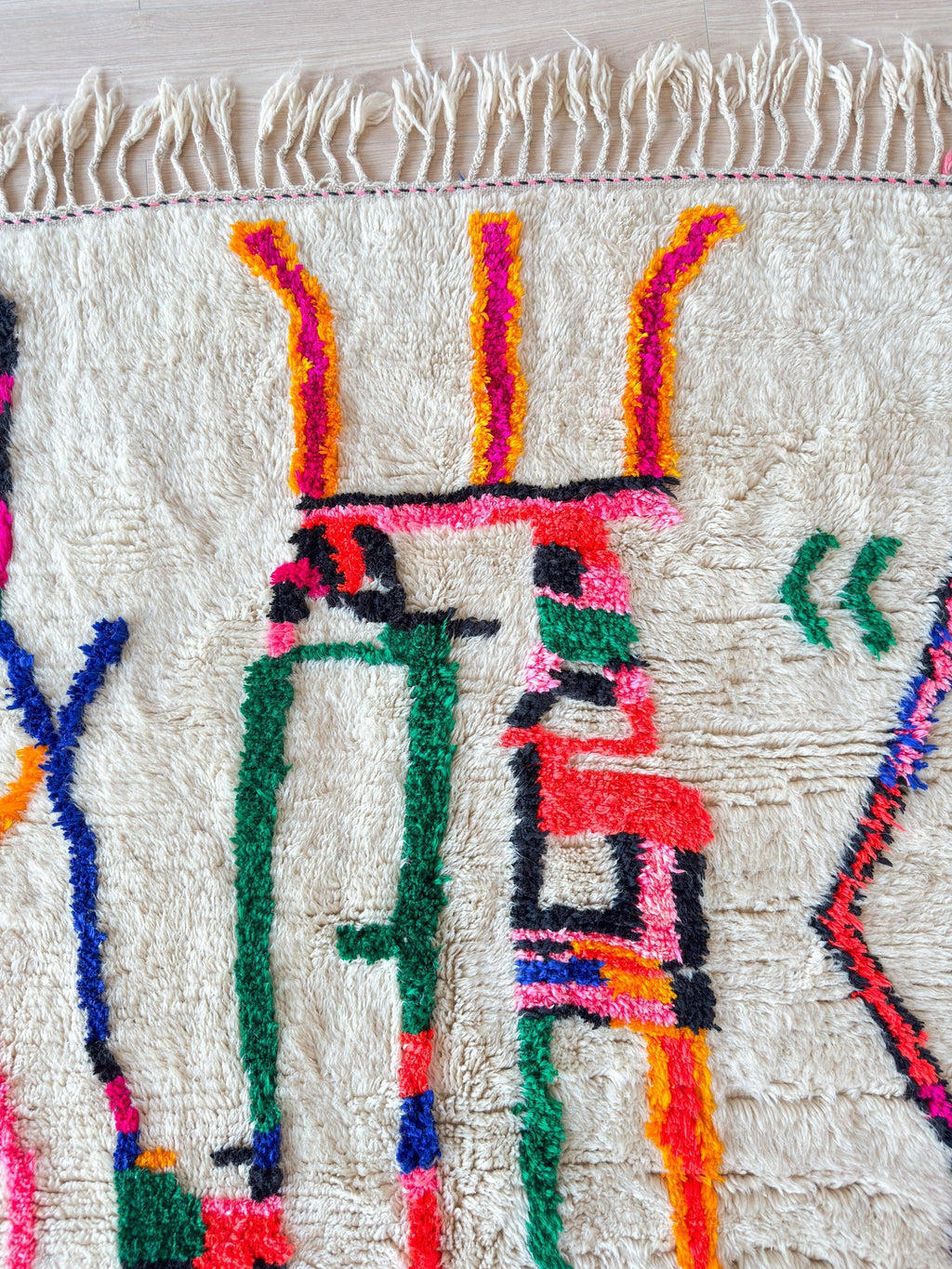 Tapis Berbère Coloré 155 X 280 Cm - N°2254