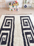 Tapis Beni Ouarain 200 X 340 Cm - N°2263