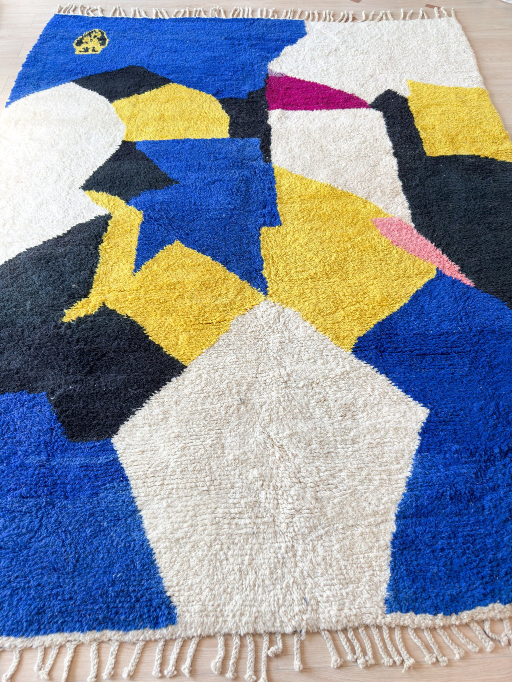 Tapis Berbère Coloré 261 X 370 Cm - N°2207