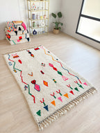 Tapis Berbère Coloré 152 X 266 Cm - N°1833