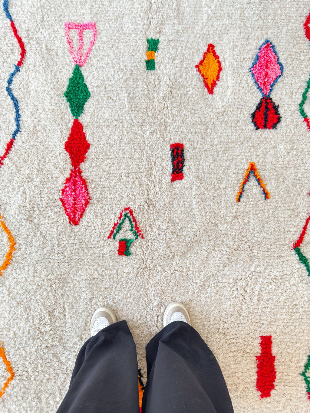 Tapis Berbère Coloré 152 X 266 Cm - N°1833