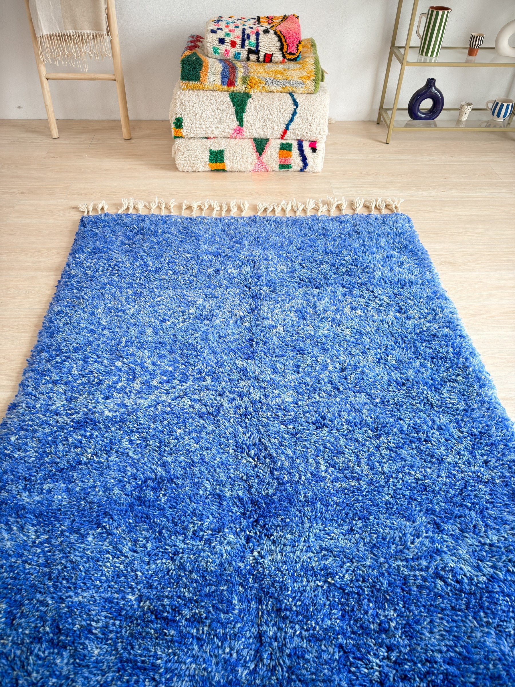 Tapis Berbère Coloré 144 X 272 Cm - N°2220