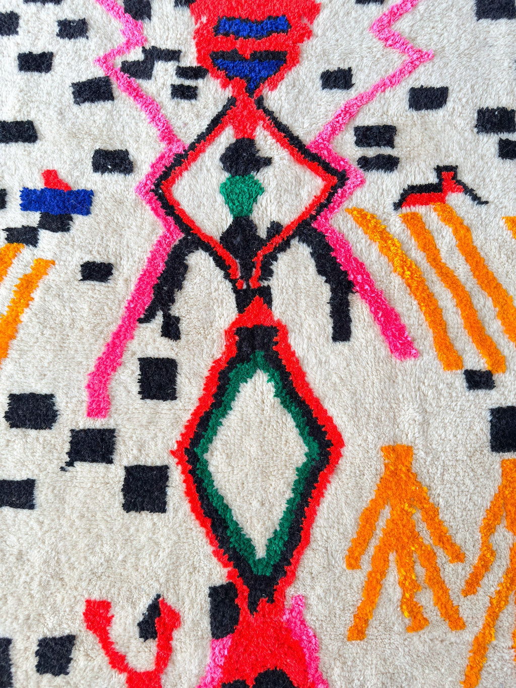 Tapis Berbère Coloré 158 X 256 Cm - N°2245