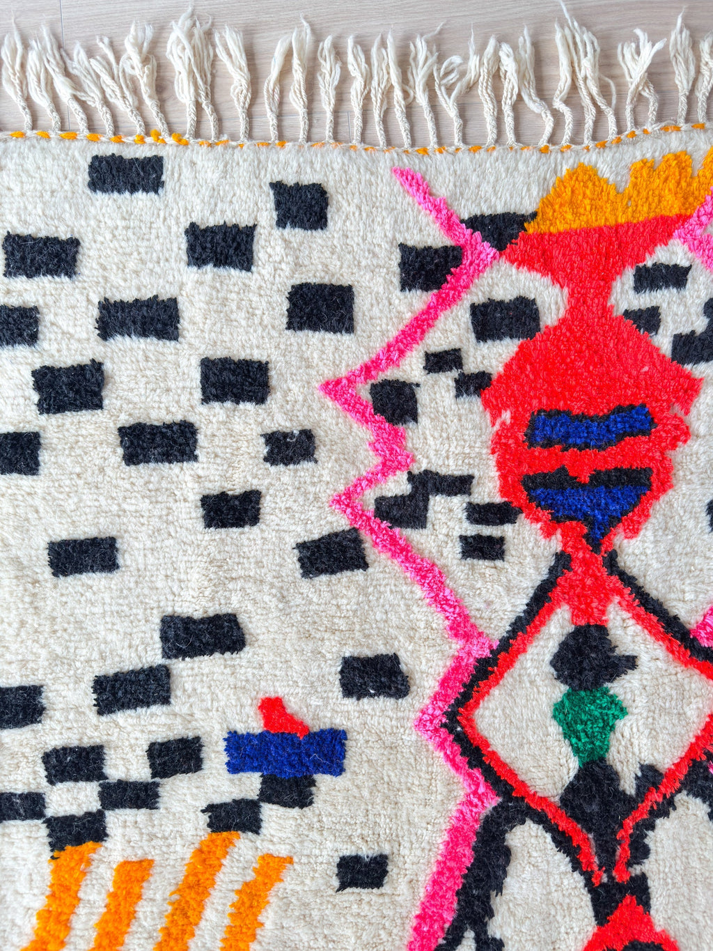 Tapis Berbère Coloré 158 X 256 Cm - N°2245