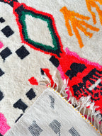 Tapis Berbère Coloré 158 X 256 Cm - N°2245