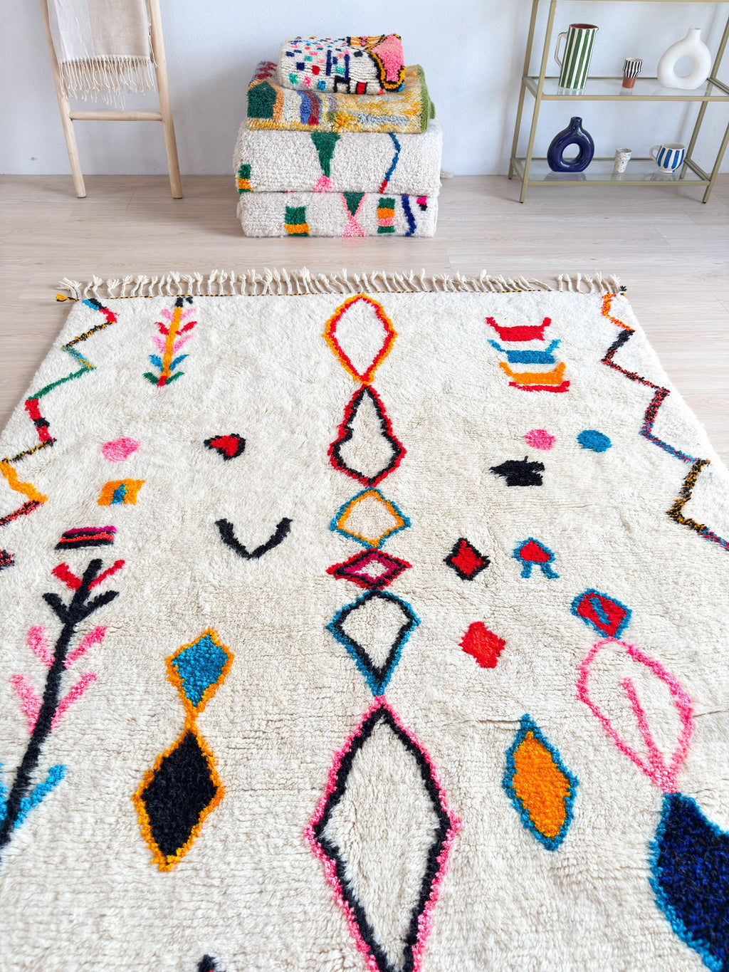 Tapis Berbère Coloré 189 X 310 Cm - N°2206