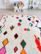 Tapis Berbère Coloré 218 X 313 Cm - N°2199