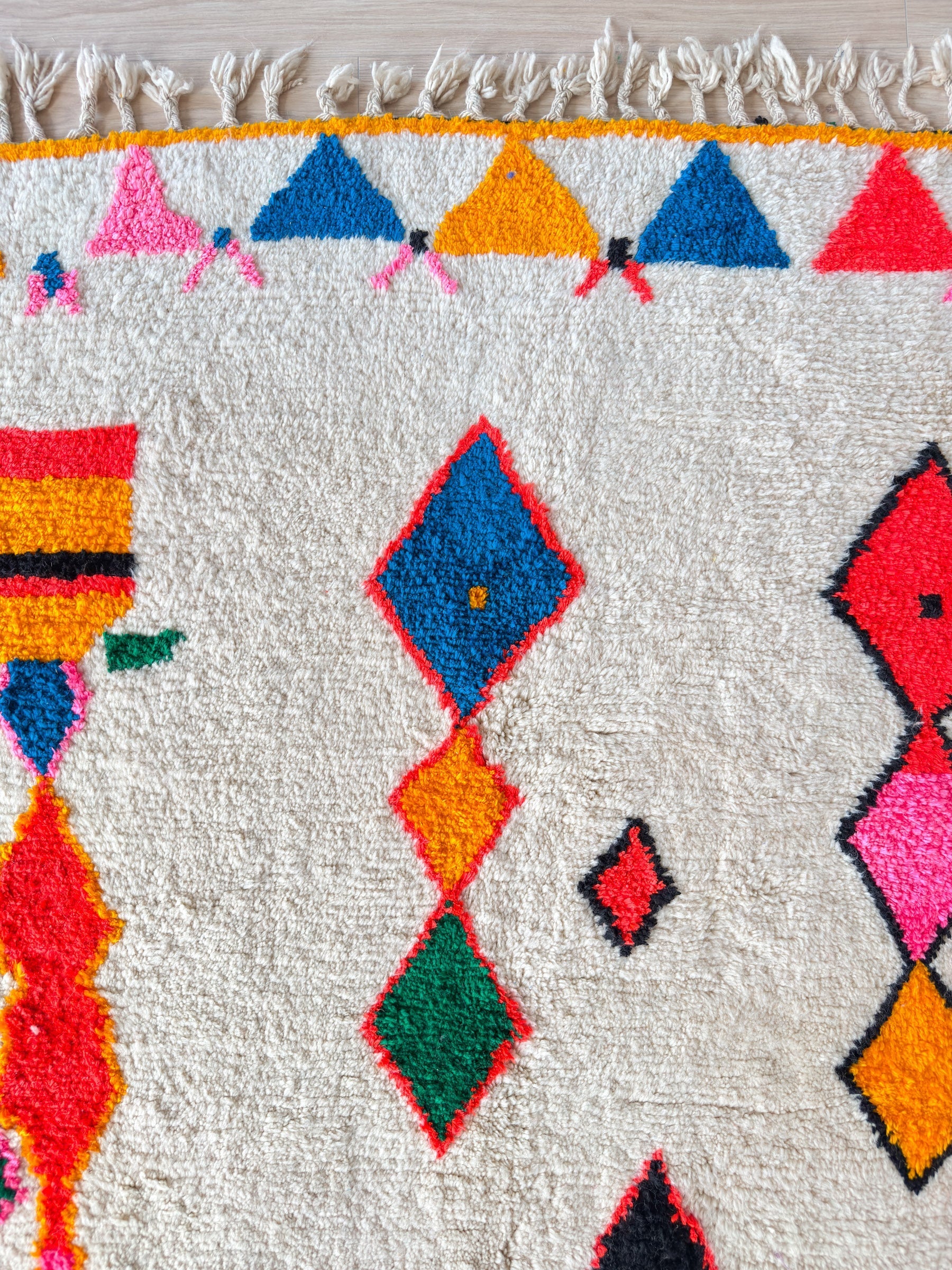 Tapis Berbère Coloré 218 X 313 Cm - N°2199