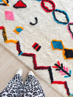 Tapis Berbère Coloré 189 X 330 Cm - N°1957