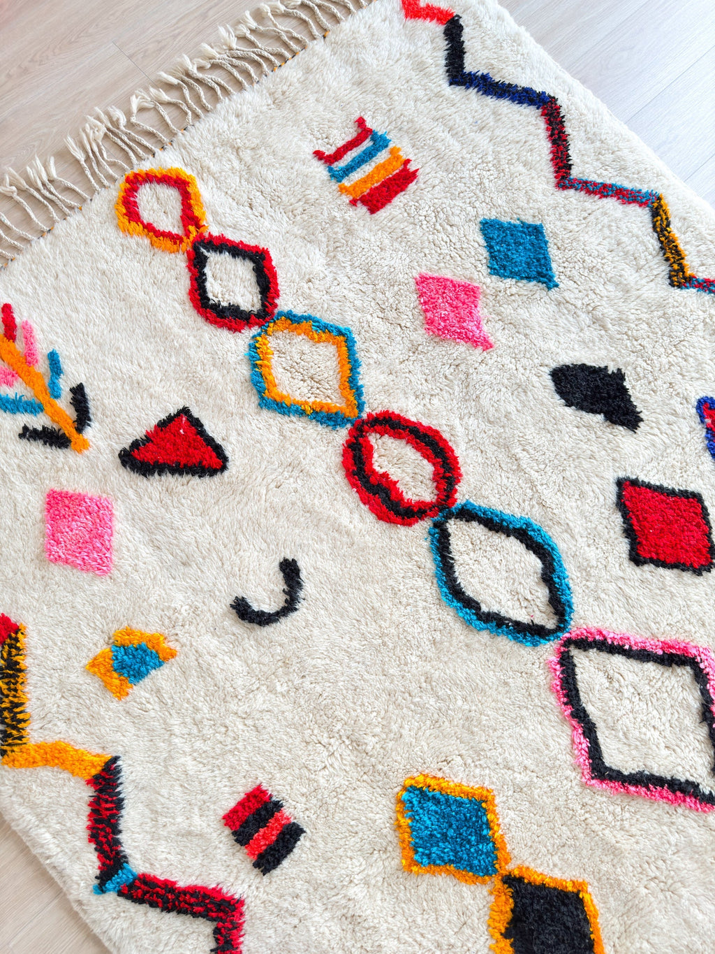 Tapis Berbère Coloré 189 X 330 Cm - N°1957