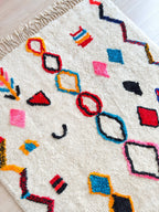 Tapis Berbère Coloré 189 X 330 Cm - N°1957