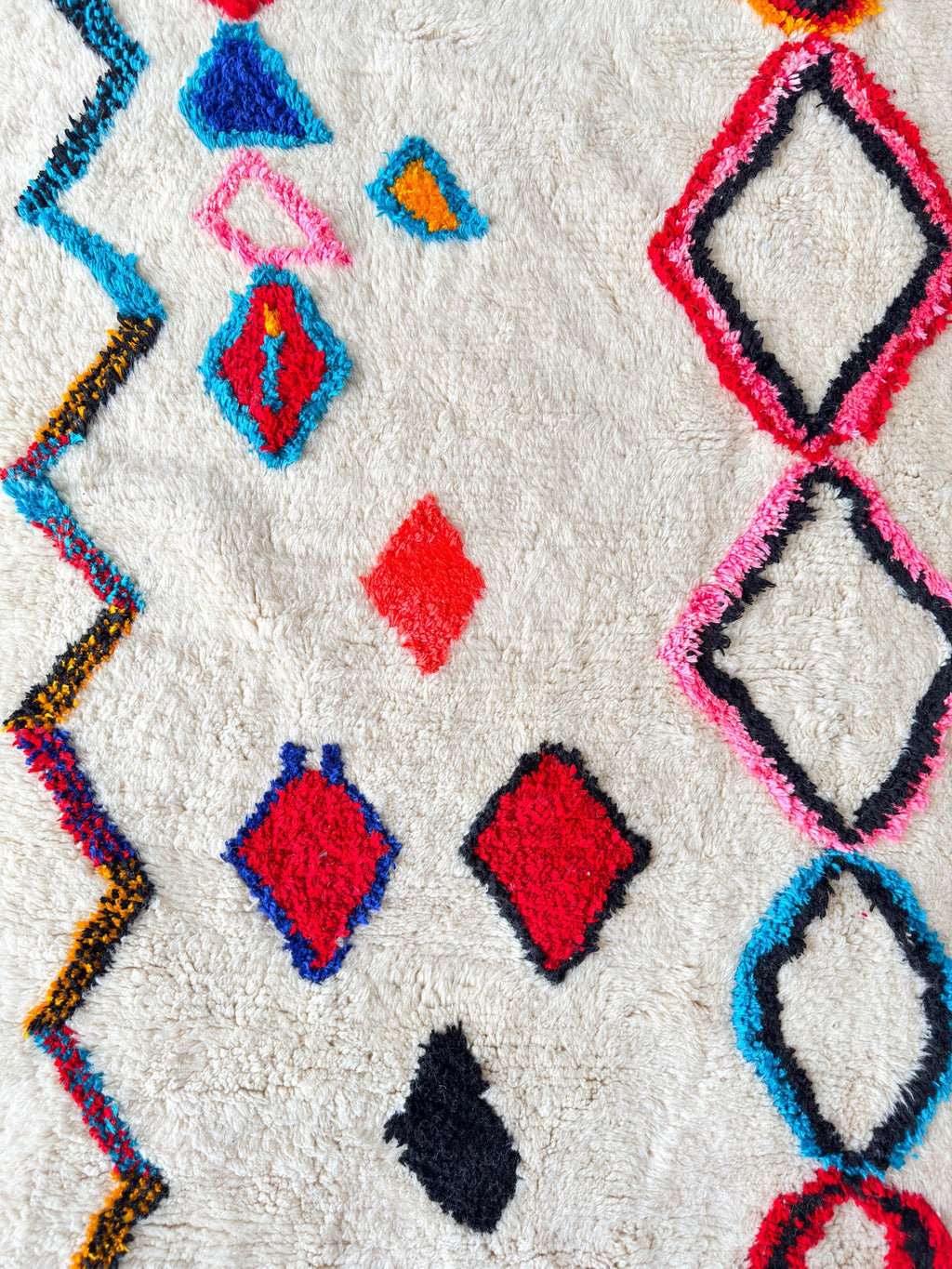 Tapis Berbère Coloré 189 X 330 Cm - N°1957