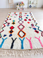 Tapis Berbère Coloré 189 X 330 Cm - N°1957