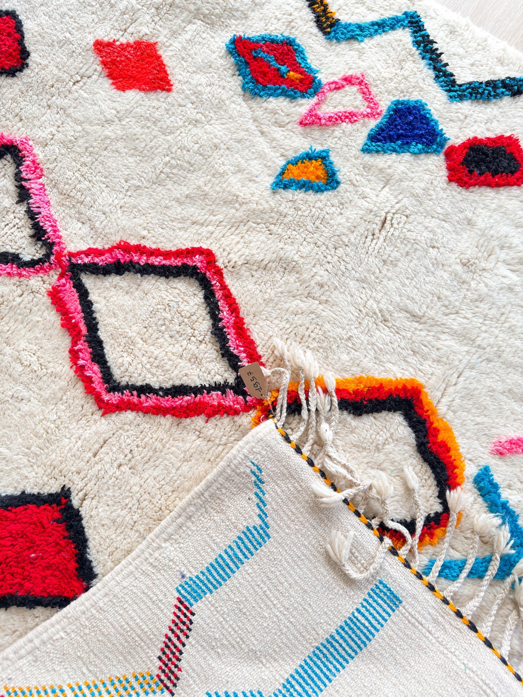 Tapis Berbère Coloré 189 X 330 Cm - N°1957