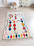 Tapis Berbère Coloré 158 X 280 Cm - N°1425