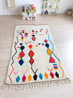Tapis Berbère Coloré 158 X 280 Cm - N°1425