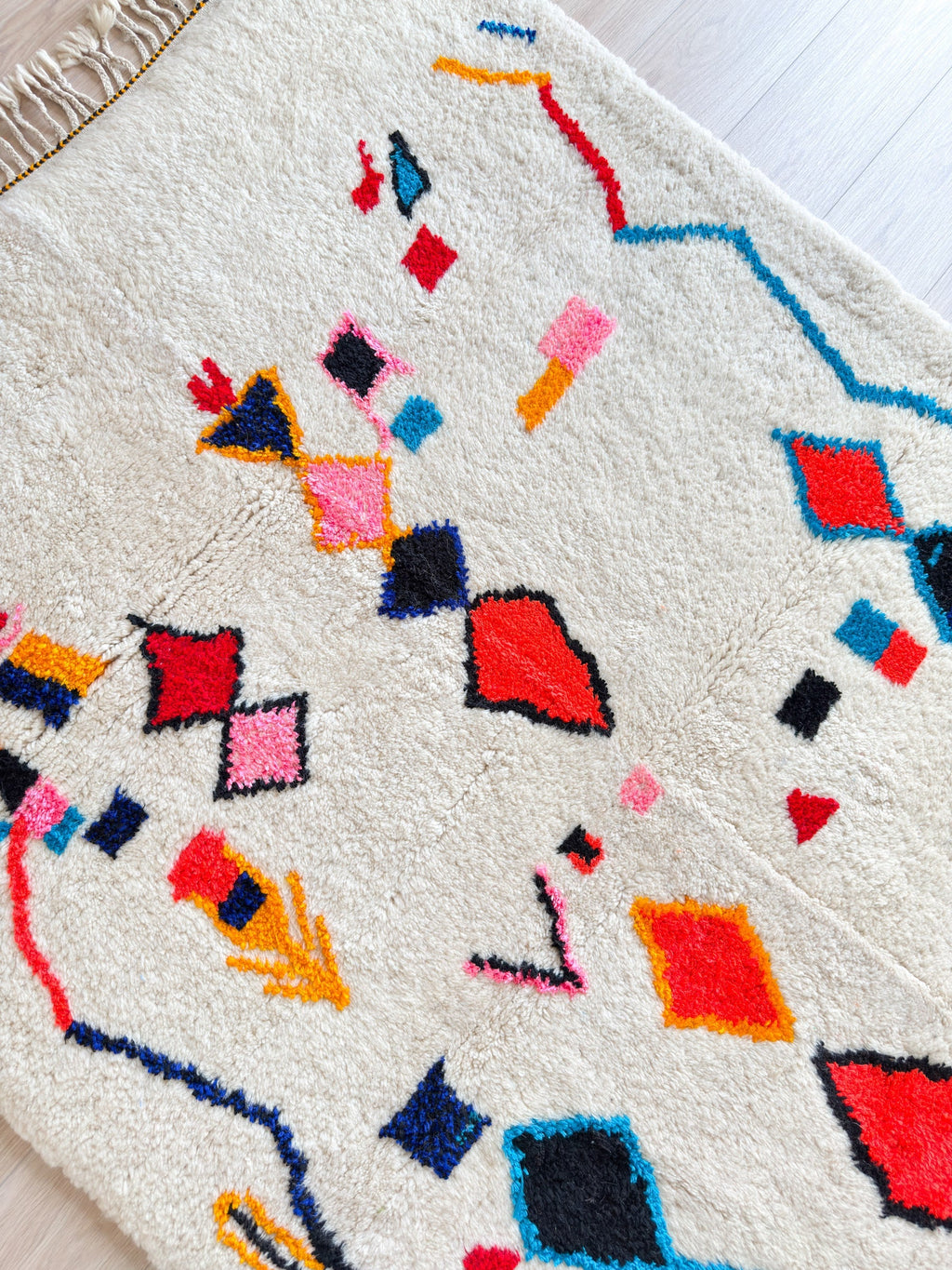 Tapis Berbère Coloré 158 X 280 Cm - N°1425