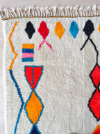 Tapis Berbère Coloré 158 X 280 Cm - N°1425