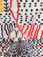 Tapis Berbère Coloré 164 X 280 Cm - N°1397