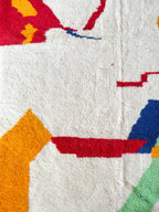 Tapis Berbère Coloré 153 X 274 Cm - N°1493