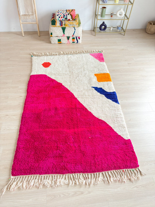 Tapis Berbère Coloré 160 X 276 Cm - N°2244