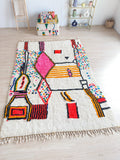 Tapis Berbère Coloré 197 X 304 Cm - N°2236