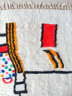 Tapis Berbère Coloré 197 X 304 Cm - N°2236