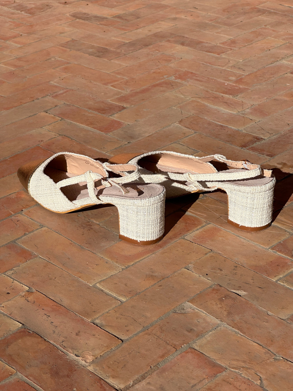 Slingback Gaby - Doré